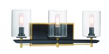 Minka Metropolitan N7851-707 - Sable Point - 3 Light Bath