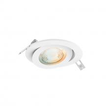 Dals DCP-FGM4-WH - 4? RGB+CCT Smart Flat Gimbal Recessed Light Pro