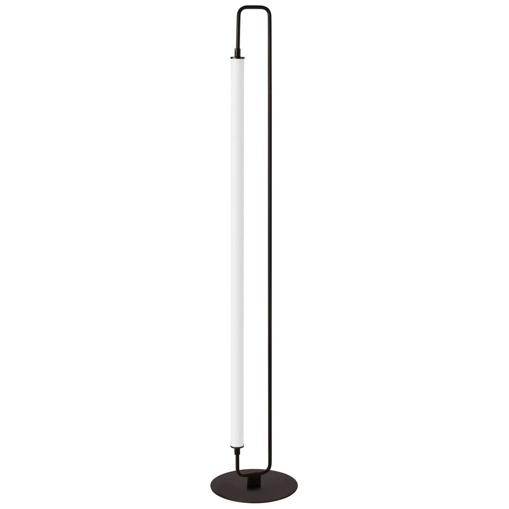 32W Floor Lamp, MB w/ WH Acrylic