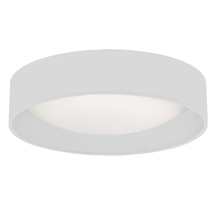 Dainolite CFLD-1522-790 - 15" Light Flush Mount Fixture White Shade