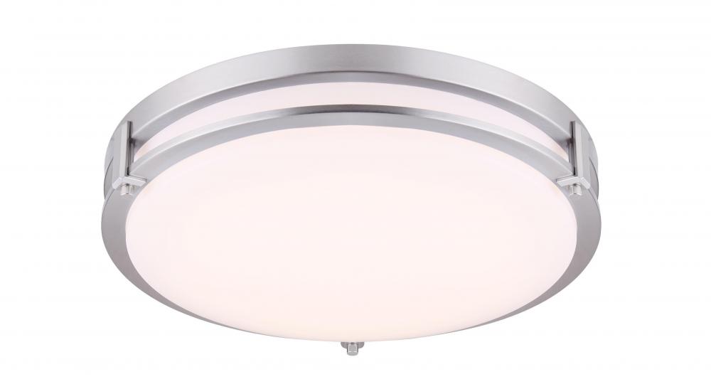 Gilda LED Integrated Flush Mount Light, Brushed Nickel Finish