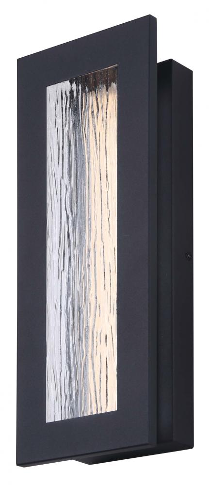 Kingsly LED Outdoor Light, Black Sand Finish