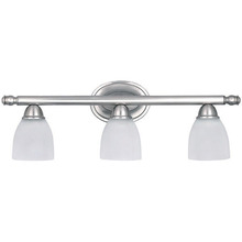 Canarm IVL20351 - Vanity 3 Light Vanity, Pewter Finish