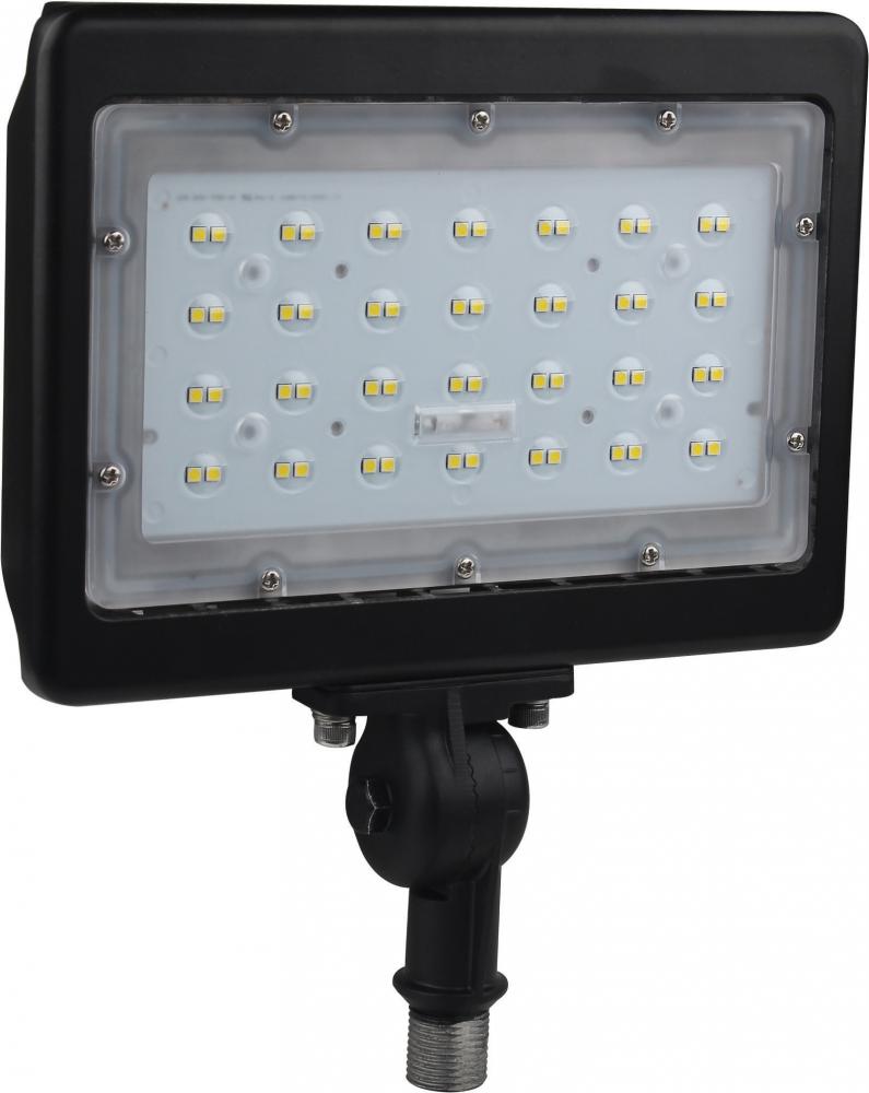 LED Large Flood Light- 50W - 4000K - Bronze Finish - 100-277V