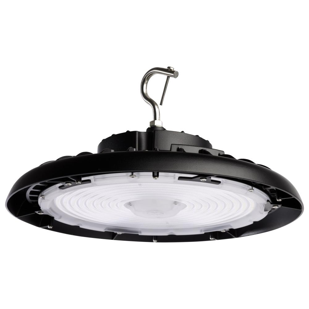 240 Watt UFO LED High Bay; 5000K; 34560 Lumens; 120-277 Volt; Black Finish