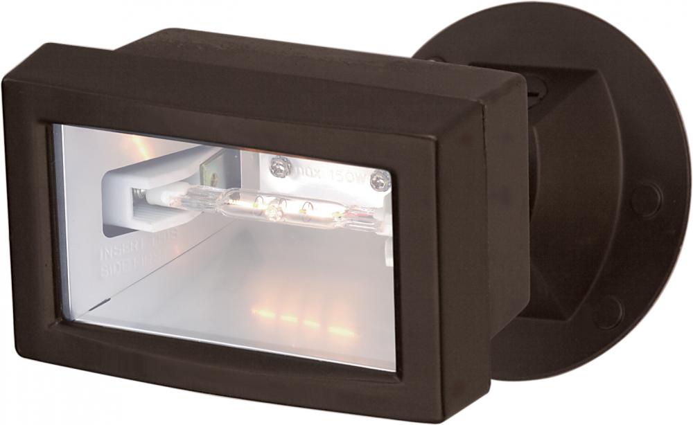 1 Light - 5" - Flood Light; Exterior - Mini Halogen