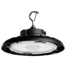 Nuvo 65/770R2 - Wattage 80W/100W/120W and CCT Selectable 3K/4K/5K LED UFO High Bay; 100-277 Volt; Black Finish