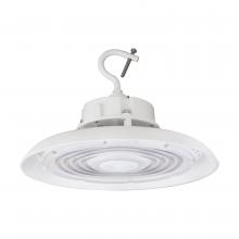 Nuvo 65/793 - 150W UFO LED High Bay; 20850 Lumens; 4000K; 120-277 Volt; 0-10V Dimmable; White Finish