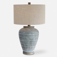 Uttermost 26228-1 - Uttermost Pelia Light Aqua Table Lamp