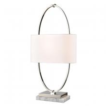 ELK Home H0019-9571 - Gosforth 32&#39;&#39; High 1-Light Table Lamp - Polished Nickel