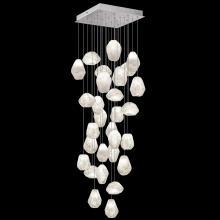 Fine Art Handcrafted Lighting 853540-13LD - Natural Inspirations 30"W Square Pendant